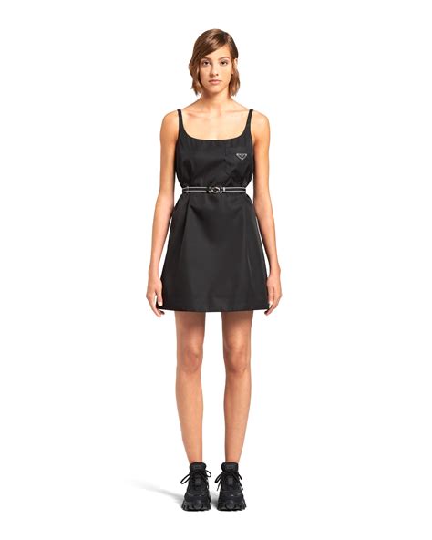 prada gabardine dress|Prada nylon fabric.